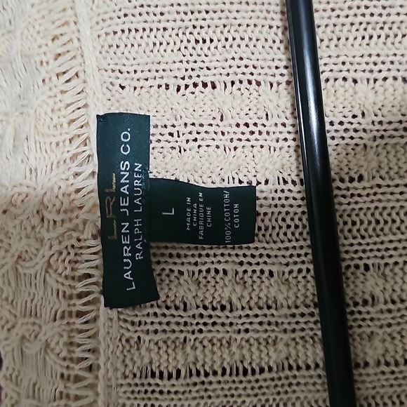 Ralph Lauren Women's Beige Cardigan - Picture 2 of 2